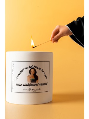 Yeniden Doldurulabilir Kokulu Soya Mum, Dekoratif ve Şık Tasarım