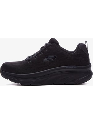 Skechers D'lux Walker - Get Oasis Memory Foam Mens Black Sneaker Hafızalı Taban Kadın Günlük Spor Ayakkabı Siyah