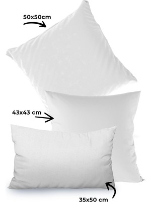 Beyaz Kırlent Için %100 Silikon Boncuk Dolgu, Yumuşak ve Dayanıklı Iç Dolgu