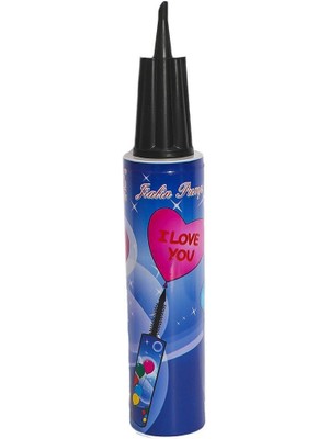 About The Perfect Desenli El Balon Pompası, Mavi Renkli, Eğlenceli ve Kullanışlı Çocuk Oyuncağı