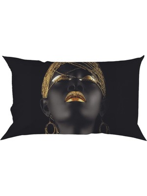 50X30 Dikdörtgen Çift Taraflı Renkli Baskılı Kırlent Kılıfı