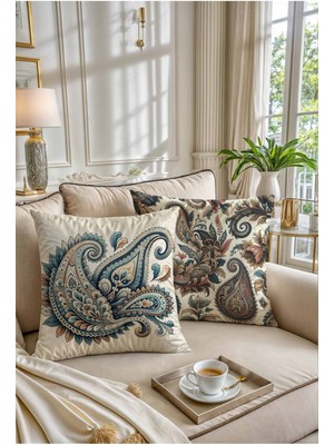 Çift Taraflı Süet Kırlent Kılıfı Seti, Şık ve Rahat Dekorasyon Unsuru