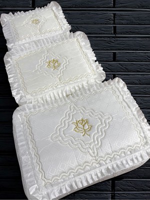 About The Perfect Ekru 3'lü Çeyizlik Set, Söz ve Nişan Için Zarif ve Şık Tasarım