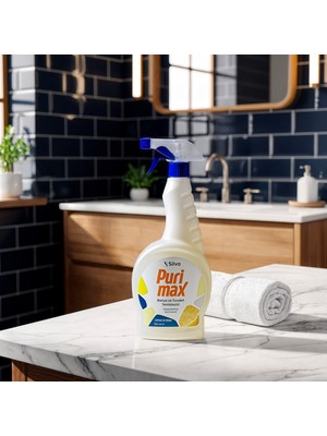 Silva 750 ml Purimax Banyo ve Tuvalet Temizleyici Doğal Özler ile Güçlü Temizlik Sağlar