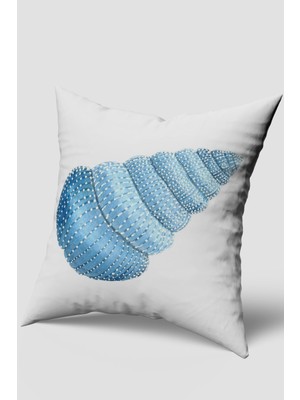 Deniz Temalı Mavi Beyaz Kırlent Kılıfı, Şık ve Rahat Dekorasyon Parçası