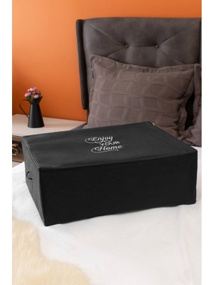 About The Perfect Büyük Boy Baza Altı Siyah Hurç, 62X46X22 Cm, Şık ve Kullanışlı Depolama Çözümü