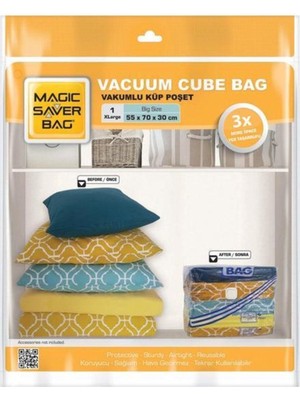 About The Perfect Gri Renkli Vakumlu Küp Poşetler - Pratik ve Şık Saklama Çözümleri