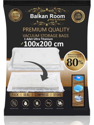 About The Perfect Şeffaf Vakum Hurcu 100X200, Ultra Titanium Boy, Vakumlu Poşet, Dayanıklı ve Pratik Kullanım