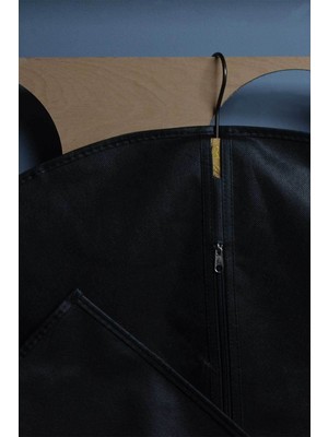 About The Perfect Açılabilir Siyah Elbise Kılıfı 62X160 Cm, Koruyucu ve Şık Tasarım