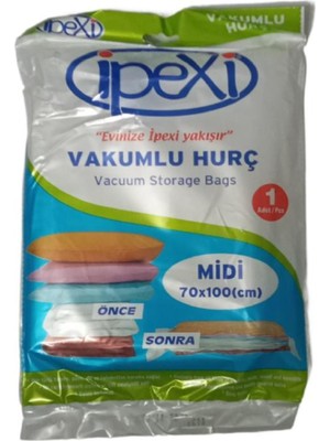 About The Perfect Şeffaf Vakumlu Hurç Midi 70X100 Cm, Pratik ve Şık Saklama Çözümü