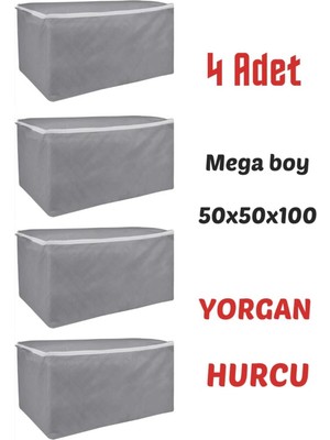 About The Perfect Geniş Saklama Hurcu Seti, 100X50X50 Cm, Çok Amaçlı Kullanım, Şık ve Dayanıklı