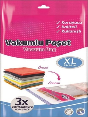 About The Perfect Şeffaf Vakumlu Xl Poşet ve Hurç 55X90 Cm, Kaliteli ve Dayanıklı Ürün