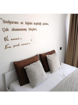 Doğal Ahşap 90X70CM Duvar Dekoru, Şık ve Zarif Salon, Yatak Odası Için Set