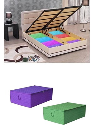 About The Perfect 2'li Baza ve Çekyat Tipi Hurç, 64X45X222 Cm, Şık ve Kullanışlı Depolama Çözümü