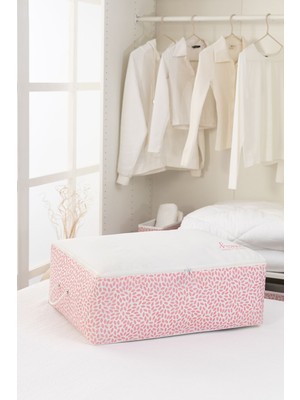 About The Perfect Yatak Altı Yastık Yorgan Kazak Hurçu 62X46X22 Pudra Renk