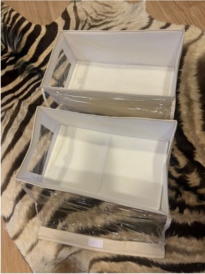 About The Perfect Ikili Bej Kapaqlı Karton Kutular 44X25X20 Cm, Destekli, Şık ve Kullanışlı