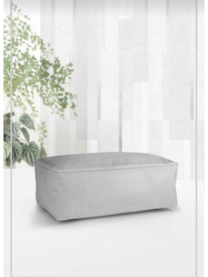 About The Perfect 6'lı Küçük Baza Altı Düzenleyici Hurç, Gri, 50X25X20 Cm, Pratik ve Şık Çözüm