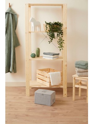 About The Perfect Küçük Gri Baza Altı Organizer Seyahat ve Çeyiz Için 30X22X18