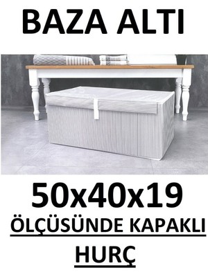 About The Perfect 50X40X19 Çok Amaçlı Baza ve Çekyat Altı Hurç, Pratik Saklama Çözümü