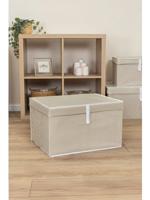 About The Perfect Kapaklı Çok Amaçlı Maxi Boy Saklama Kutusu 50X40X30