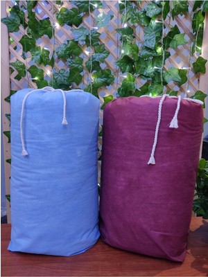 About The Perfect Çok Amaçlı Büzgülü Saklama Kabı, Bordo ve Mavi Renklerde, 2 Adet Set