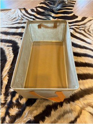 About The Perfect Bej Hurc Demir Destekli 47X28X20 Cm, Dayanıklı ve Şık Ürün.