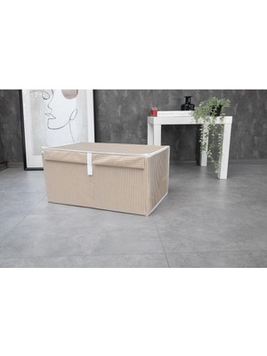 About The Perfect Kapaklı Maxi Kutu Hurç 50X40X30 Çok Amaçlı Saklama Çözümü