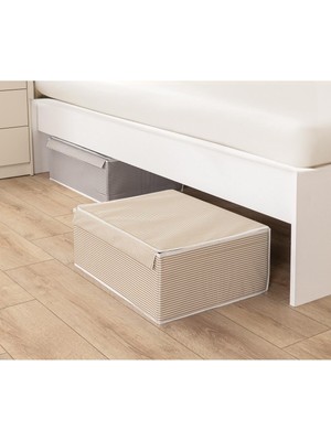 About The Perfect Kapaklı Çok Amaçlı Alt Kutu 50X40X19 Cm, Şık ve Fonksiyonel Depolama Çözümü