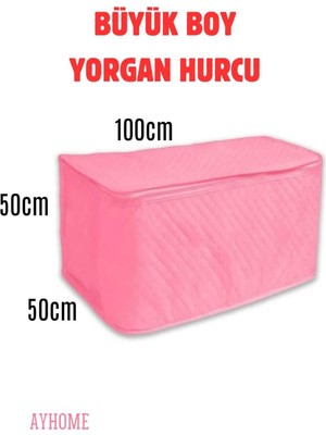 About The Perfect Büyük Boy Pembe Yorgan ve Döşek Fermuarlı Yıkanabilir Taşıma Hurcu
