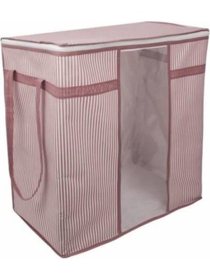 About The Perfect Şeffaf Pencereli Yastık Hurcu 75X40X40 Büyük Boy, Şık ve Kullanışlı Saklama Çözümü