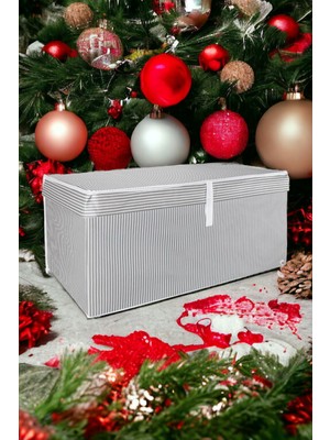 About The Perfect Gri Çok Amaçlı Kapaklı Hurç ve Kutu, 60X40X30, Düzenleme ve Saklama Için Ideal