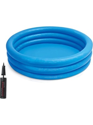 intex Kristal Mavi Şişme Havuz 114X25 cm ve Pompa Hediye