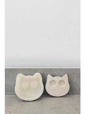 Beyaz Tea Light Mumluk Kalıbı, Beton, Taş Tozu ve Alçı Döküm Için Ideal Seçim