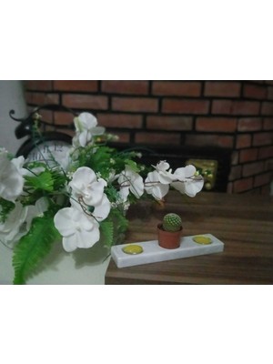 Şık Mermer Mumluk ile Ortamınıza Zarafet Katın