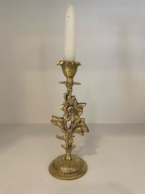 Sarı Pirinç Şamdan, Zarif ve Şık Dekorasyon Parçası