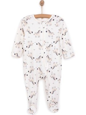 Hellobaby Yenidoğan Erkek  Patikli Tulum Erkek Bebek