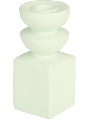 Çok Renkli Dekoratif Mumluk Mint, Şık ve Zarif Tasarım, Evinize Işık Katın