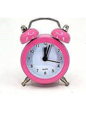 Şirin Pembe Mini Masa Saati, Şıklık ve Fonksiyonellik Bir Arada