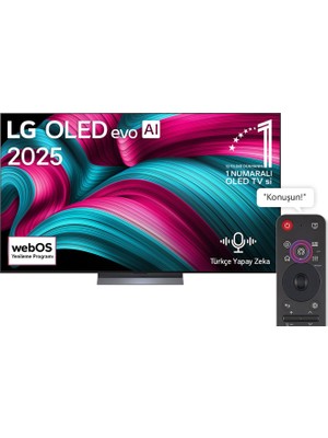 LG OLED77C54LA 77'' 195 Ekran Uydu Alıcılı 4K Ultra HD Smart webOS OLED Evo TV