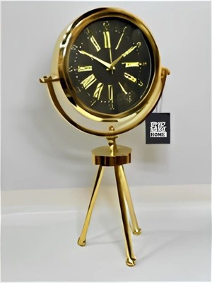 Şık Masa Üstü Ayaklı Saat, Zarif ve Modern Tasarım, Ev ve Ofis Dekoru Için Ideal
