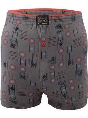 1162 Erkek Penye Boxer Anıt Renkli