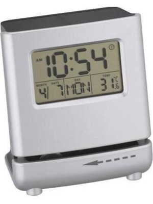 Dijital Masa Saati, Derece, Tarih ve Otomatik Zarf Açıcı Özellikleriyle Şık ve Fonksiyonel