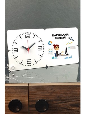 Doğal Ahşap Masa Saati, Sağlıklı ve Şık Tasarım, Hediye Seçeneği