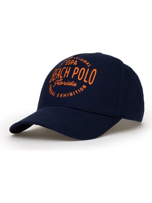 U.S. Polo Assn. Erkek Çocuk Lacivert Şapka %100 Pamuk Trend Tasarım ile Günlük Kullanım İçin