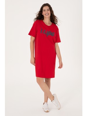 U.s. Polo Assn. Kadın Kırmızı Elbise (Örme) 50307835-VR030