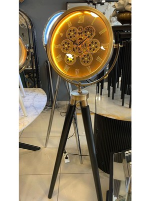 Ledli Tripod Ayaklı Eskitme Kaplama, Şık ve Kullanışlı Dekoratif Ürün