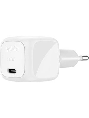 Belkin 30W Hızlı Şarj Adaptörü - USB-C Ev Şarj Cihazı, Akıllı Telefonlar İçin Uygun
