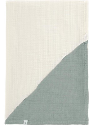 Irya İrya Joy Of Colors Organik Pamuk 4 Katlı Müslin Örtü 100X100 Yeşil