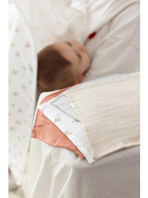 Irya İrya Colors Of Joy 4'lü Organik Pamuk Iki Katlı Müslin Ağız Bezi