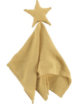 Irya İrya My Star Organik Pamuk 2 Katlı Müslin Uyku Arkadaşı Hardal